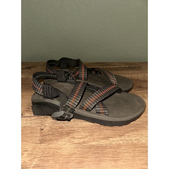 Chaco Men's Z/Cloud Sandals - Traffic Orange SZ 9 - Picture 2 of 7